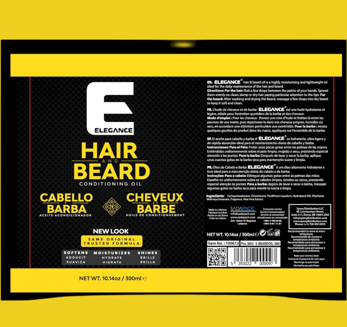 Elegance Hair & beard oil
