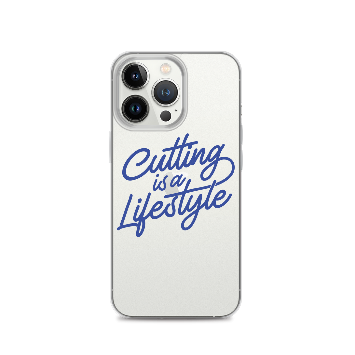 Cutting is a Lifestyle💈 IPhone Case