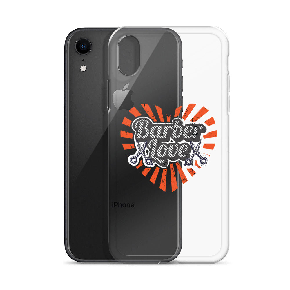 Barber Love❤️ iPhone Case