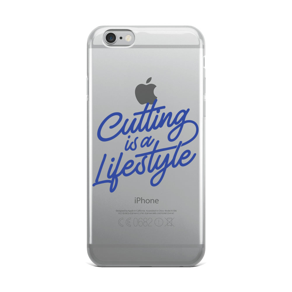 Cutting is a Lifestyle💈 IPhone Case