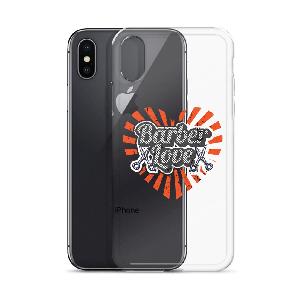 Barber Love❤️ iPhone Case