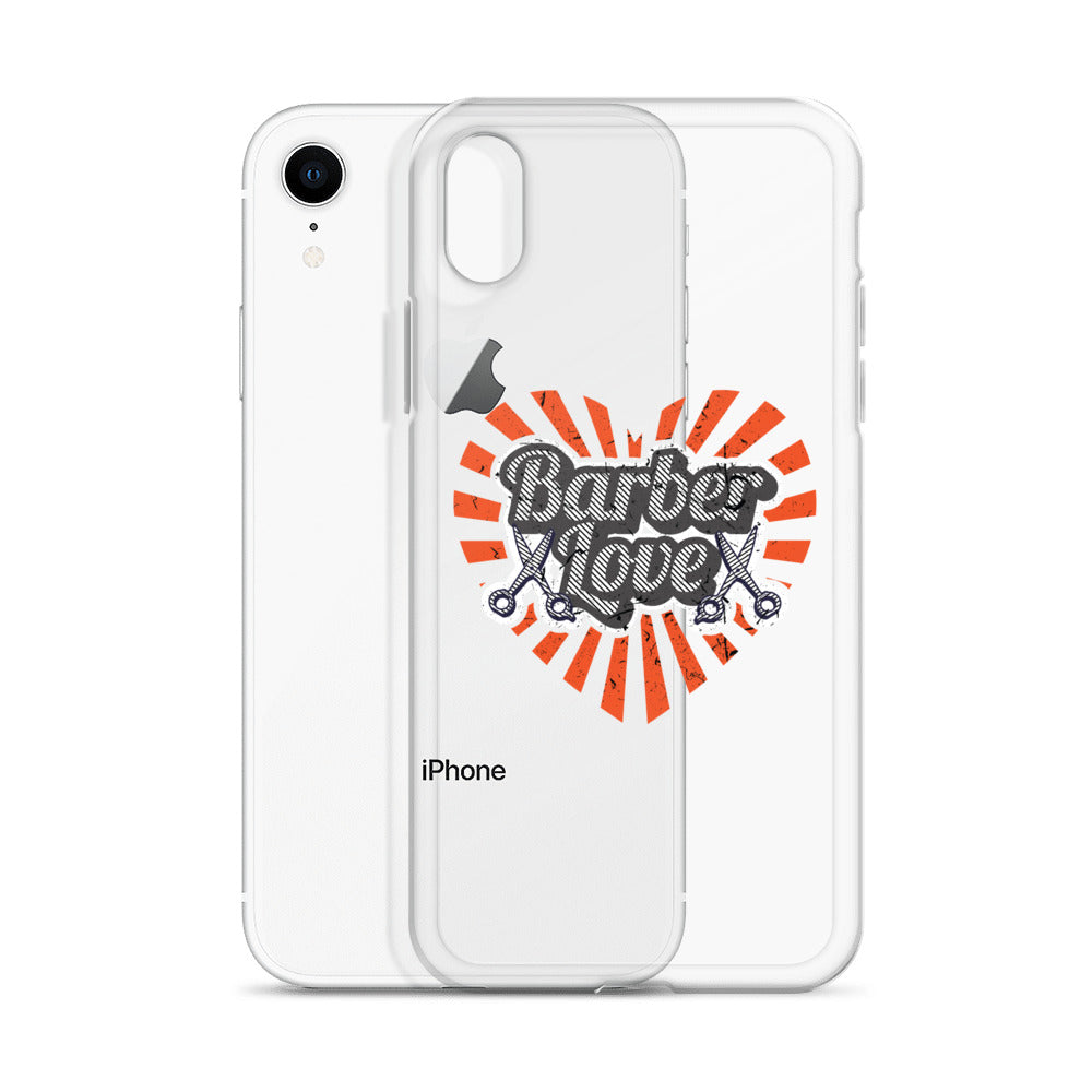 Barber Love❤️ iPhone Case