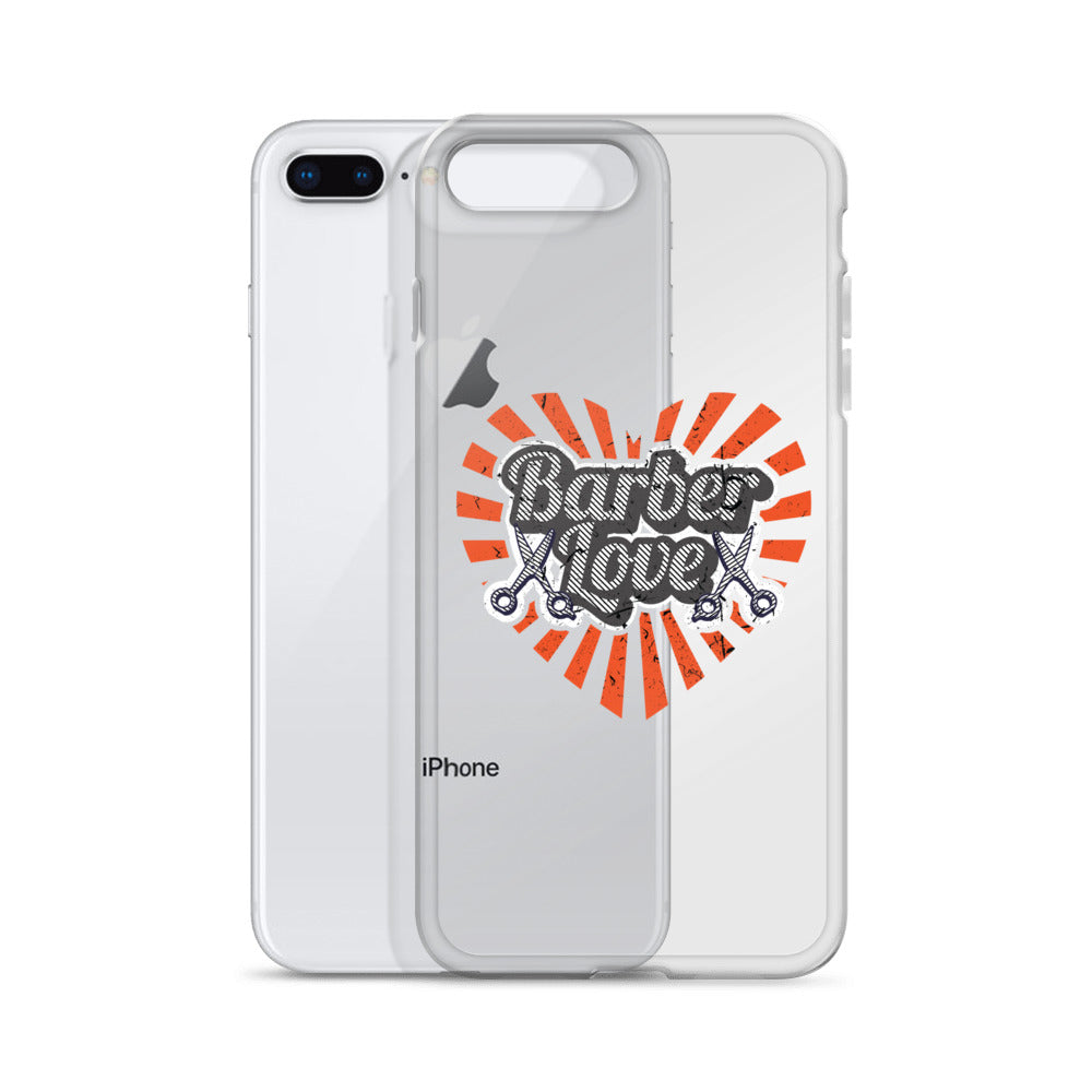 Barber Love❤️ iPhone Case