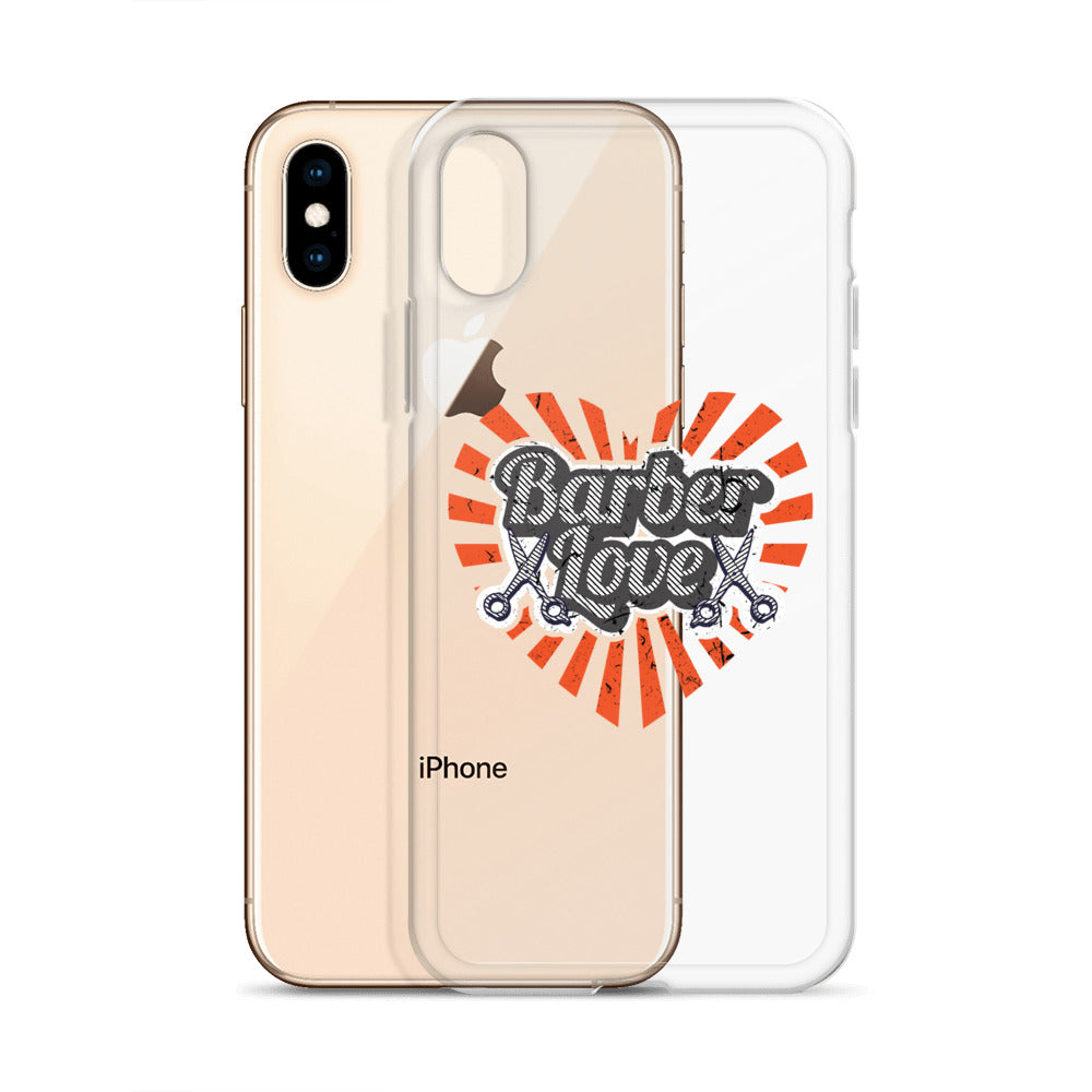 Barber Love❤️ iPhone Case