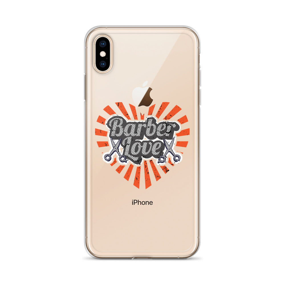 Barber Love❤️ iPhone Case