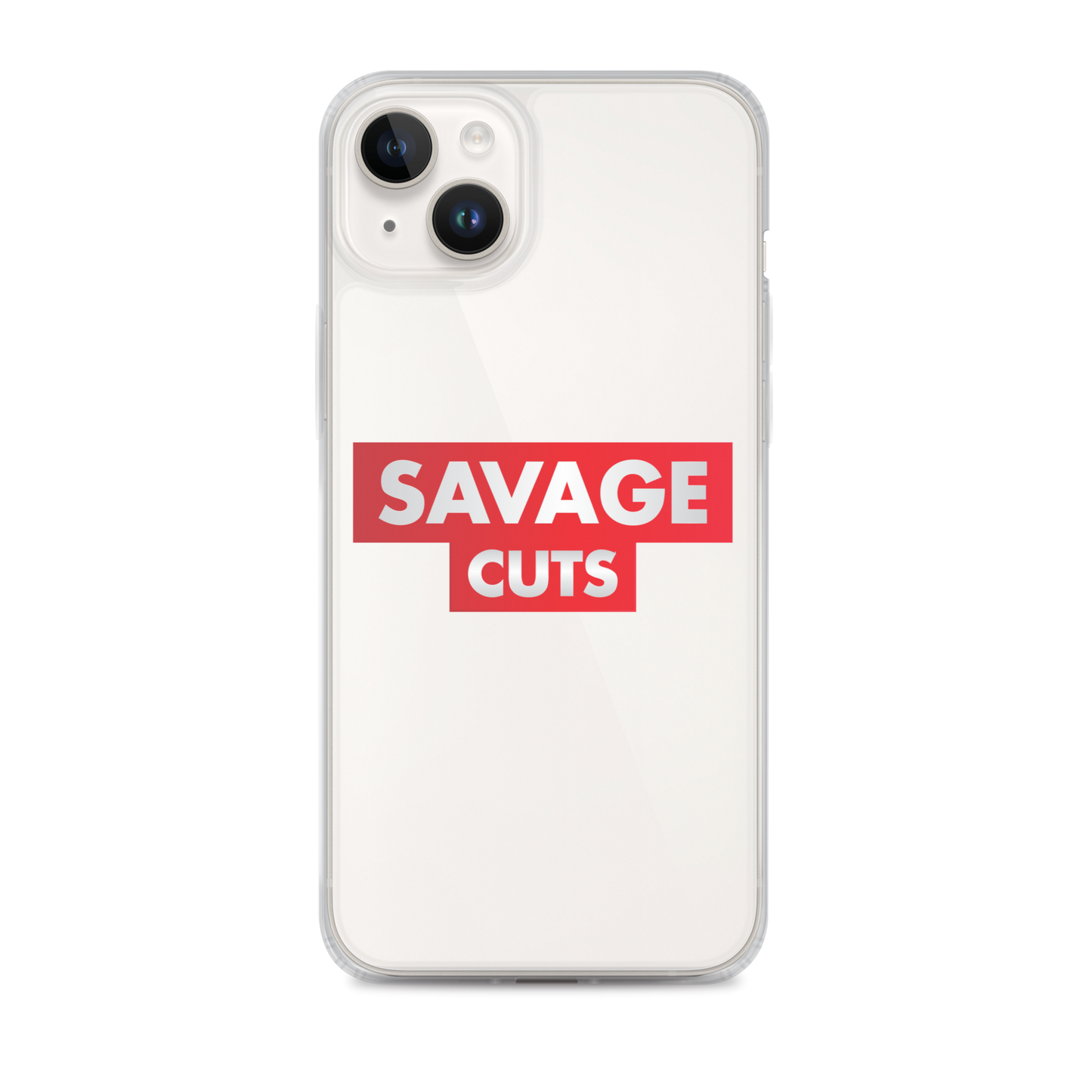 Savage Cuts 🔴 iPhone Case