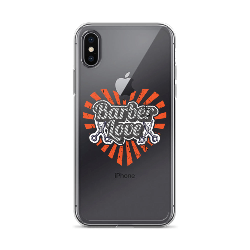 Barber Love❤️ iPhone Case