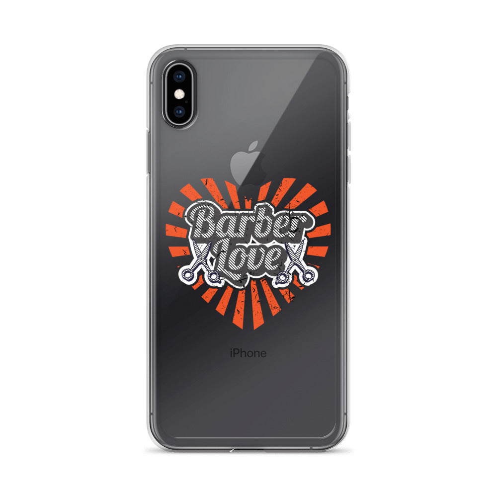 Barber Love❤️ iPhone Case