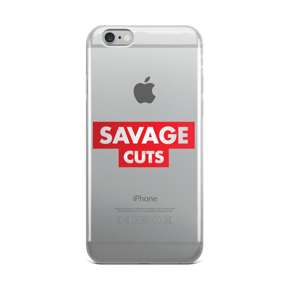 Savage Cuts 🔴 iPhone Case
