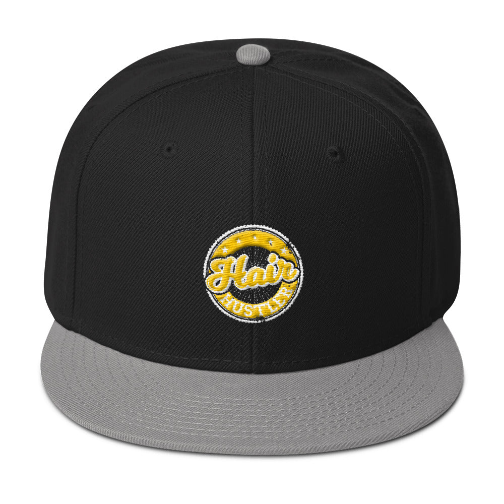 Hair Hustler Snapback Hat