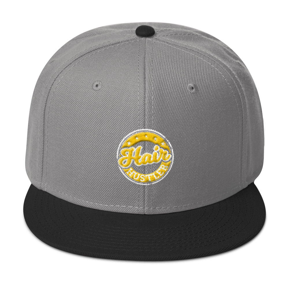 Hair Hustler Snapback Hat