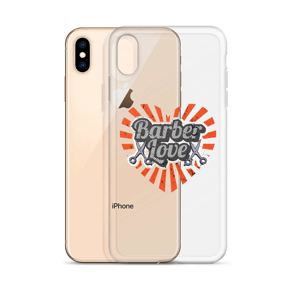 Barber Love❤️ iPhone Case