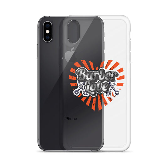 Barber Love❤️ iPhone Case