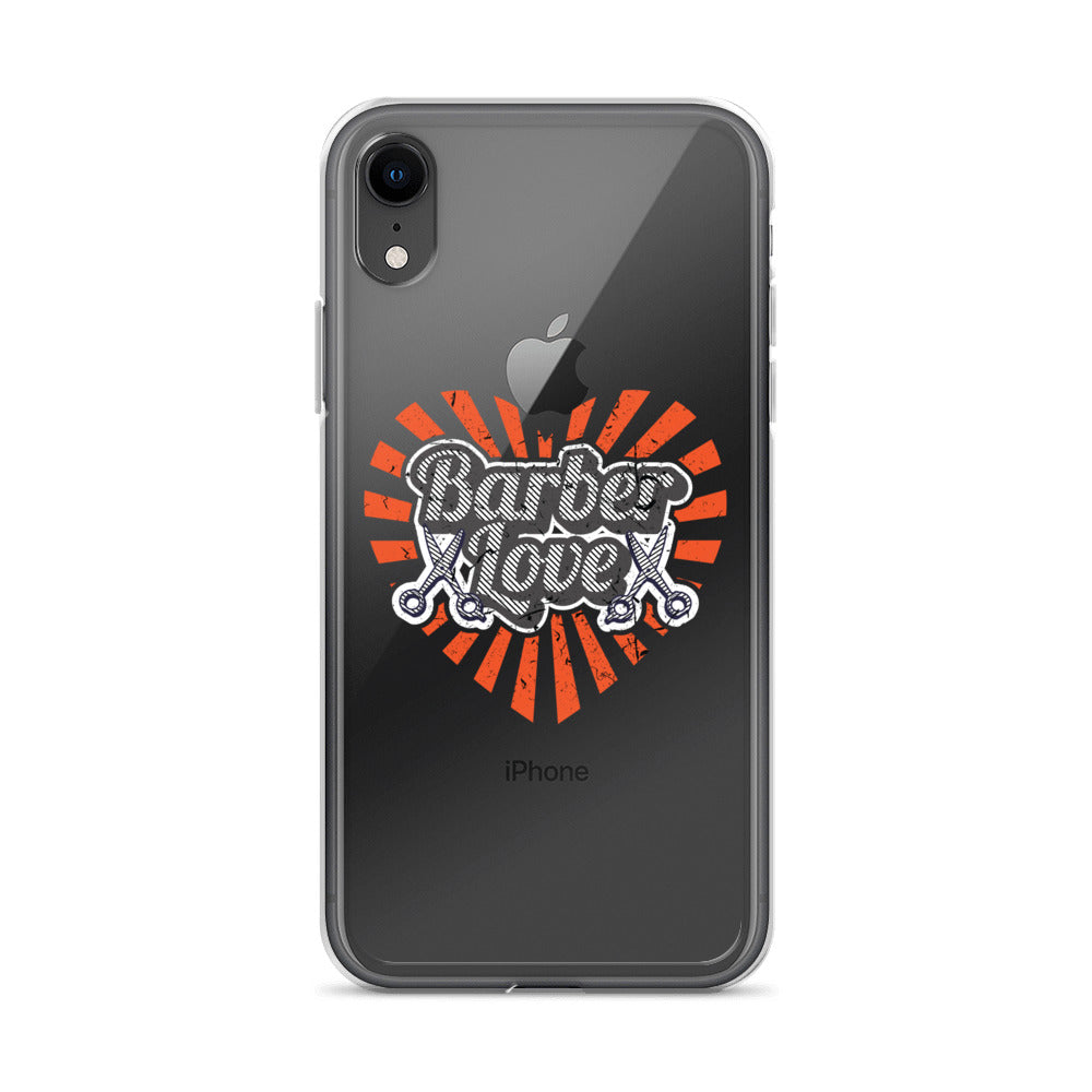 Barber Love❤️ iPhone Case